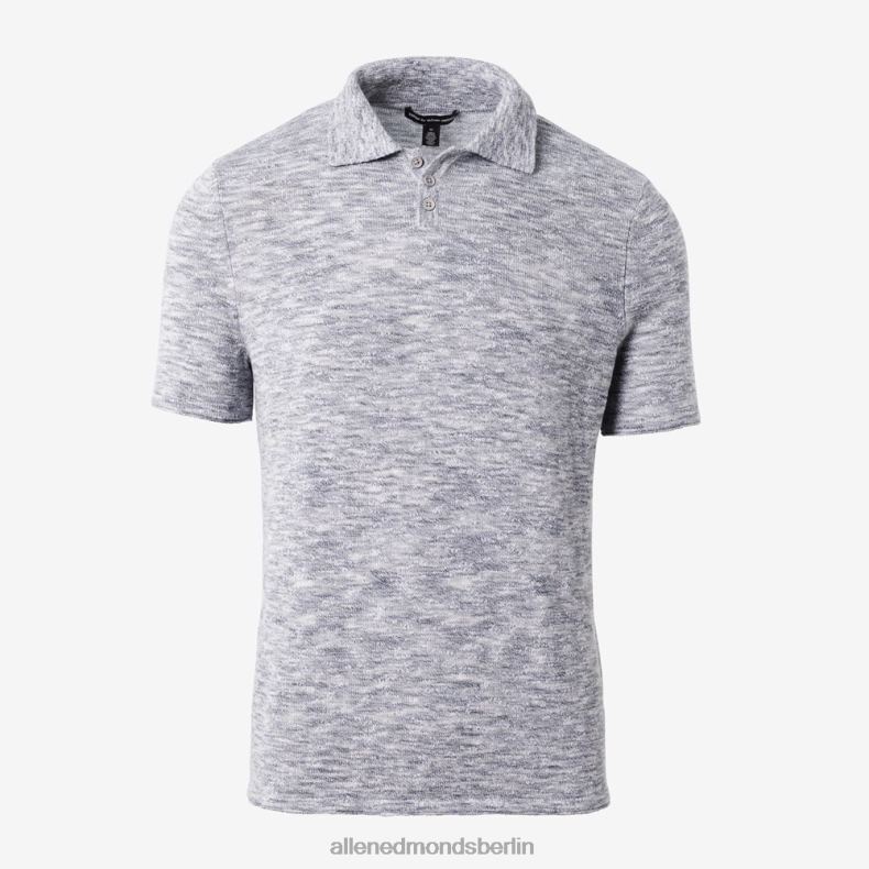 Allen Edmonds Blau unisex Herbstliches Poloshirt aus Kaschmir-Baumwollstrick 82J2T154