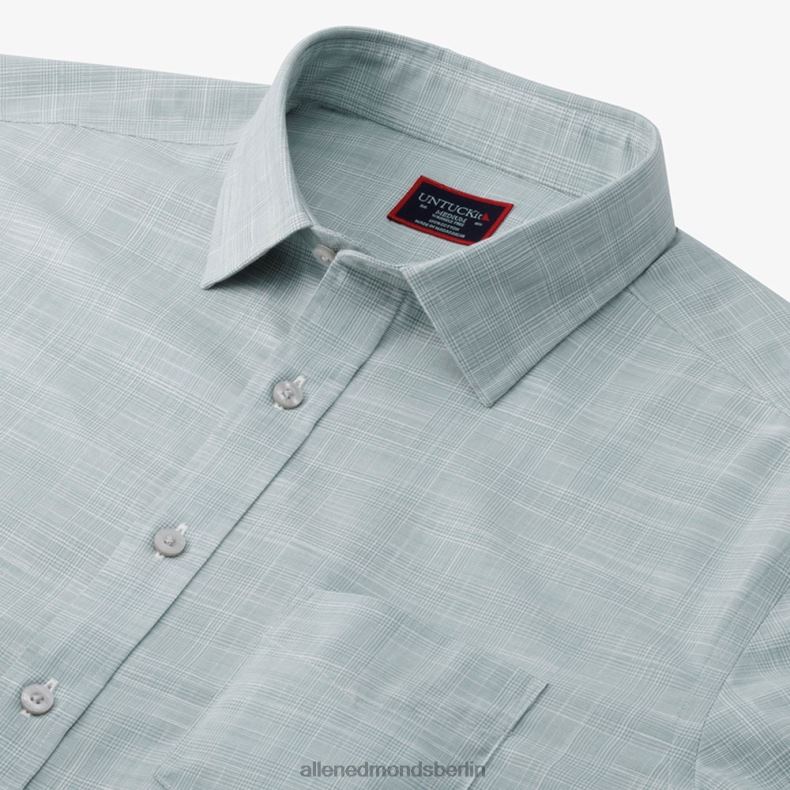 Allen Edmonds Grün unisex untuckit Avellino Langarmshirt 82J2T504