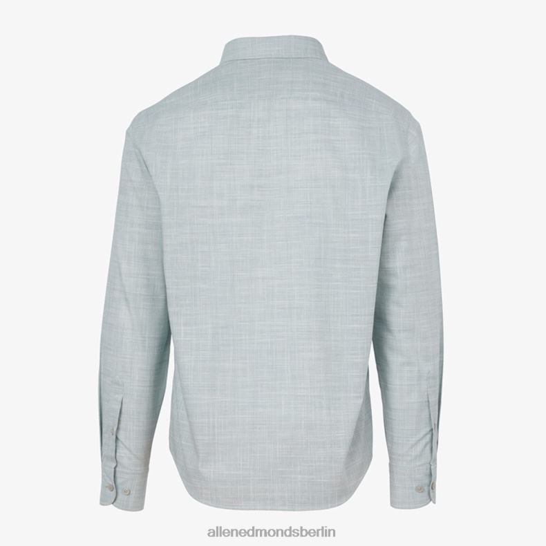 Allen Edmonds Grün unisex untuckit Avellino Langarmshirt 82J2T504