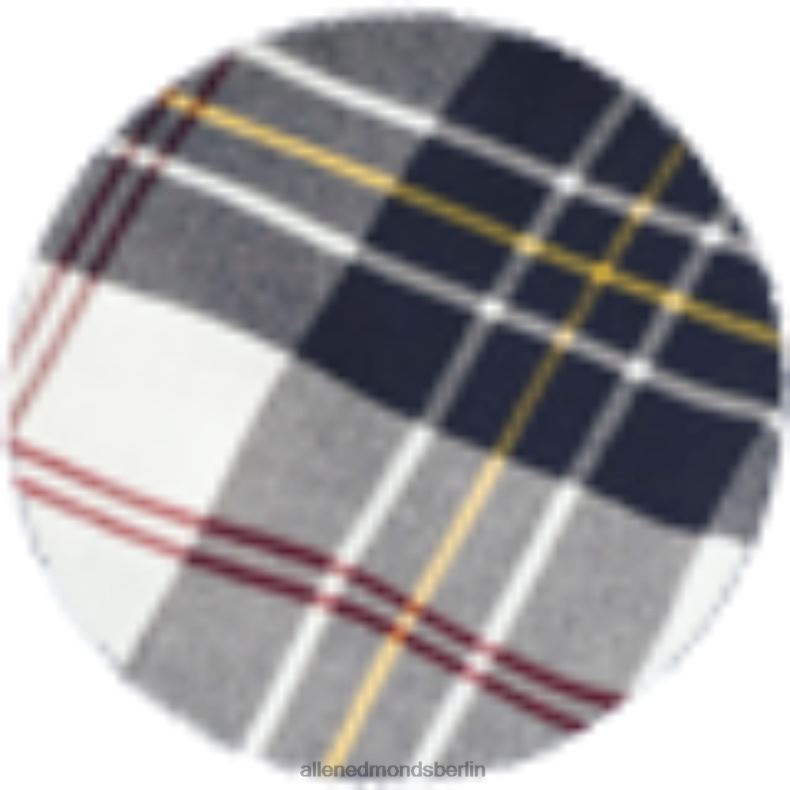 Allen Edmonds Knochen/Blau unisex Barbour Ronan kariertes Flanellhemd 82J2T263