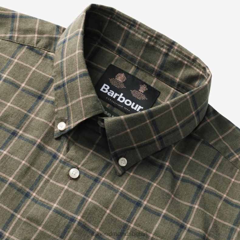 Allen Edmonds Olive unisex Barbour Pelton normales Hemd 82J2T210