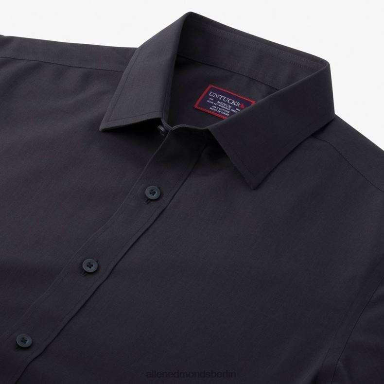 Allen Edmonds Schwarz unisex Untuckit Stone Langarmshirt 82J2T187
