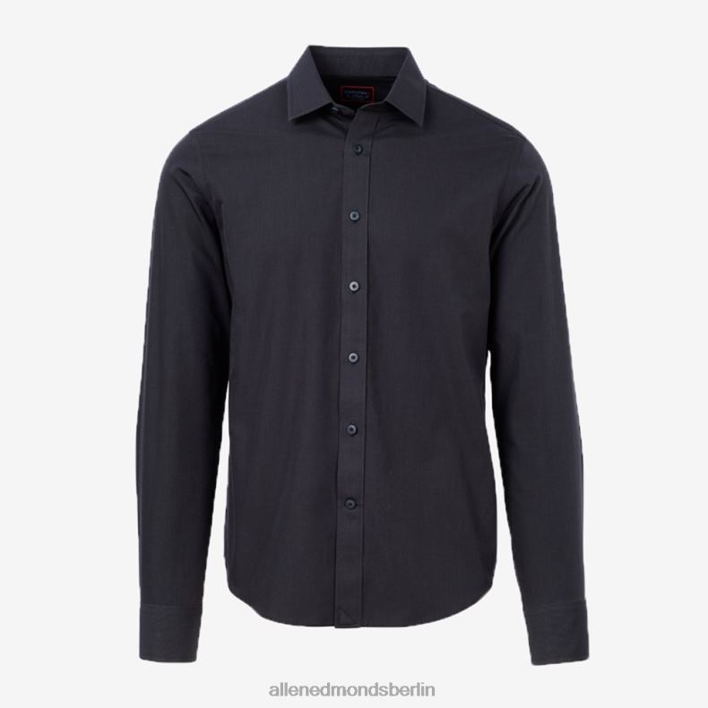 Allen Edmonds Schwarz unisex Untuckit Stone Langarmshirt 82J2T187