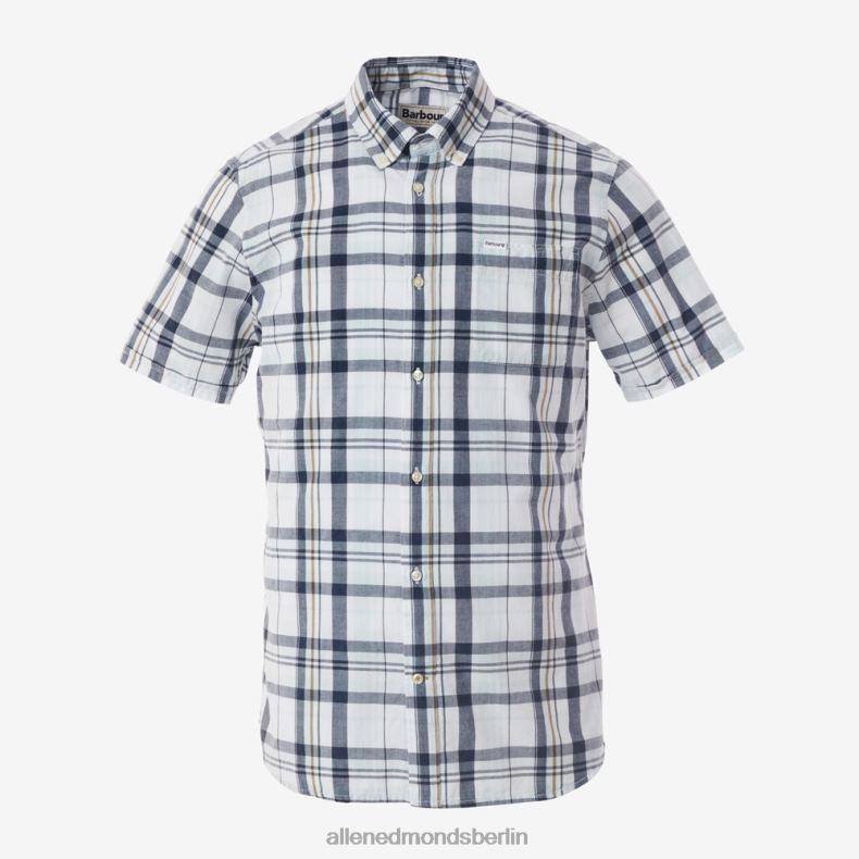 Allen Edmonds Weiss unisex Barbour Furniss Kurzarmhemd 82J2T220