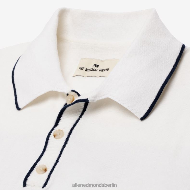 Allen Edmonds Weiss unisex Das normale Strickpolo der Marke Robles 82J2T496