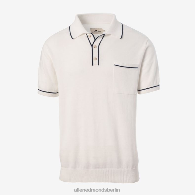 Allen Edmonds Weiss unisex Das normale Strickpolo der Marke Robles 82J2T496