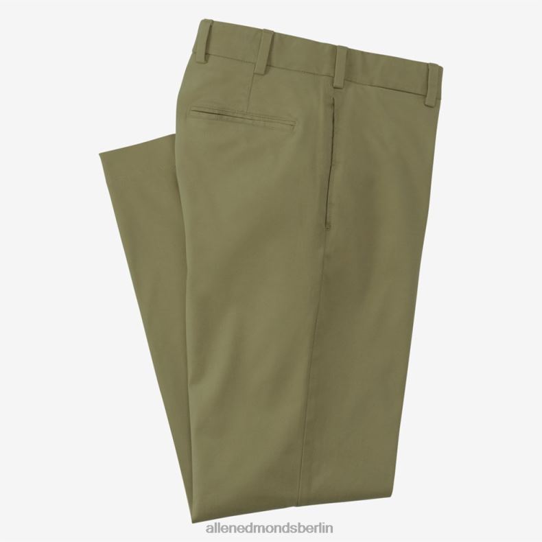 Allen Edmonds Olive unisex Klassisch geschnittene, elegante Khaki-Hose 82J2T505
