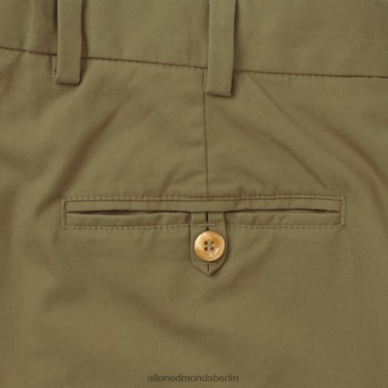 Allen Edmonds Olive unisex Klassisch geschnittene, elegante Khaki-Hose 82J2T505