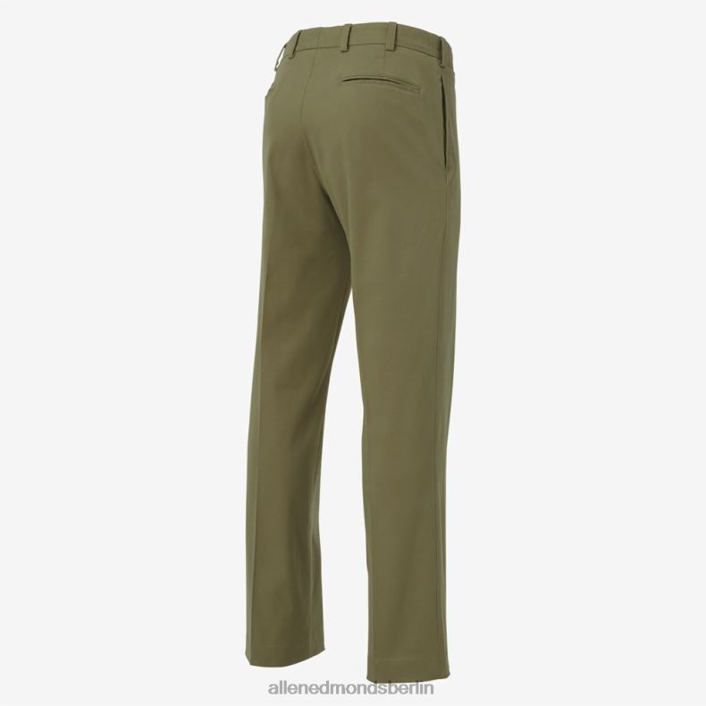 Allen Edmonds Olive unisex Klassisch geschnittene, elegante Khaki-Hose 82J2T505