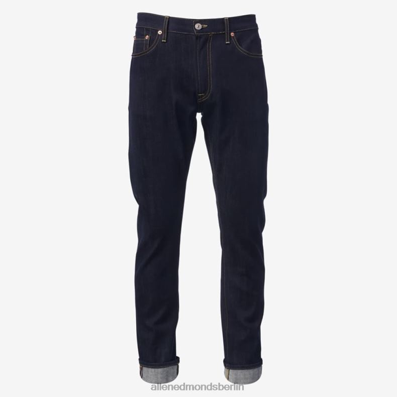 Allen Edmonds überfärbtes Rohblau unisex Civilaire – Slim-Jeans „Walker“ mit geradem Bein in Overdye Raw 82J2T161