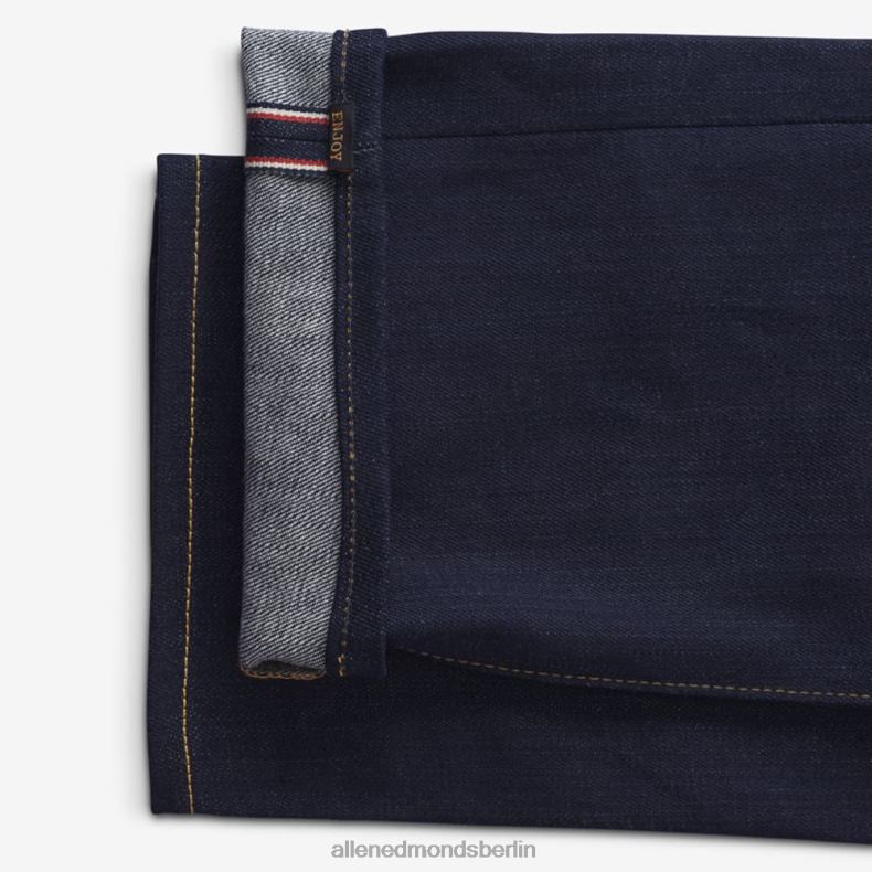 Allen Edmonds überfärbtes Rohblau unisex Civilaire – Slim-Jeans „Walker“ mit geradem Bein in Overdye Raw 82J2T161