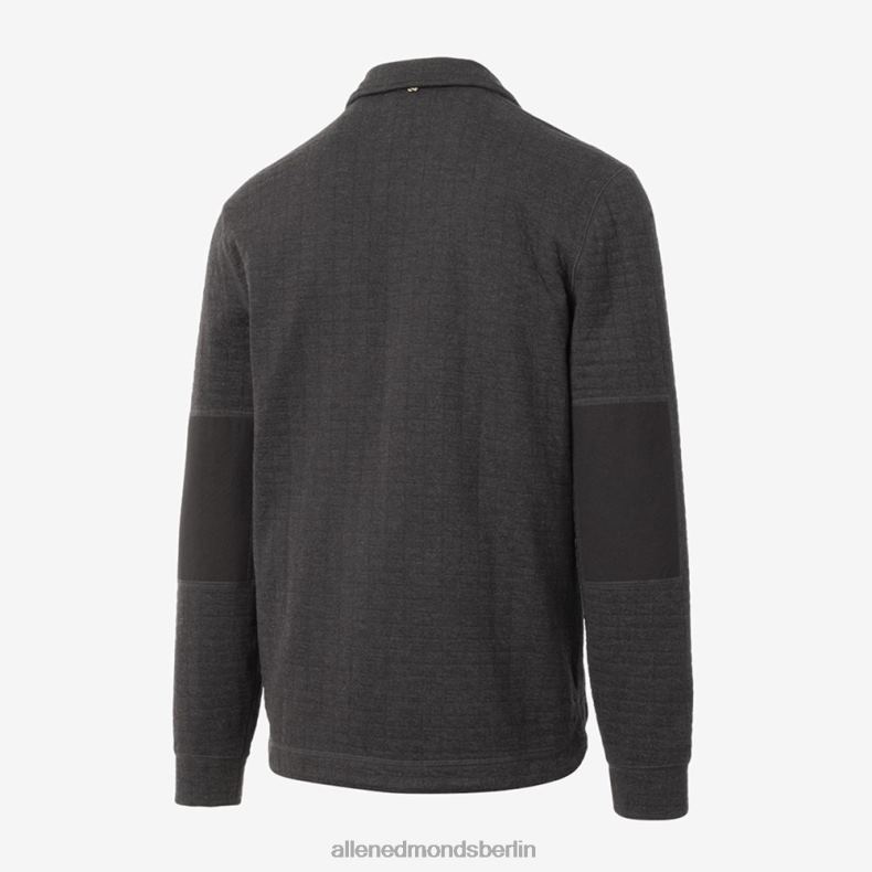 Allen Edmonds Holzkohle unisex Gesteppte Strickjacke von Billy Reid mit Gittermuster 82J2T229