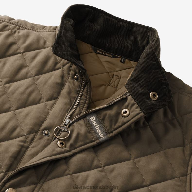 Allen Edmonds Olive unisex Barbour Shoveler Steppjacke 82J2T254