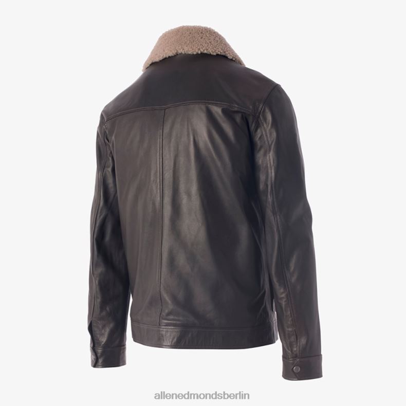Allen Edmonds braun unisex Bomberjacke aus Lammfell 82J2T159
