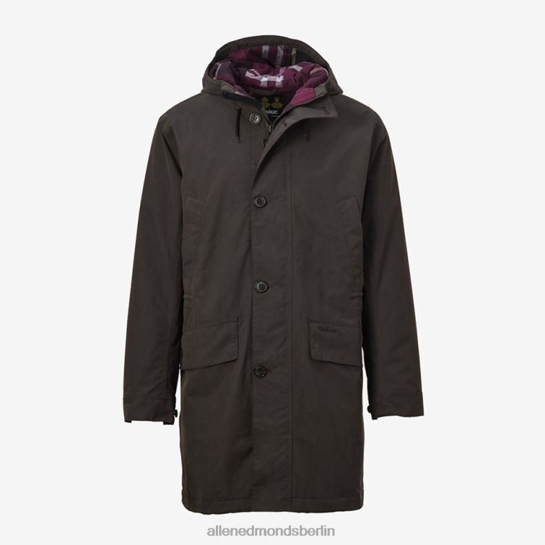 Allen Edmonds rustikales Braun unisex Barbour City Parka 82J2T234