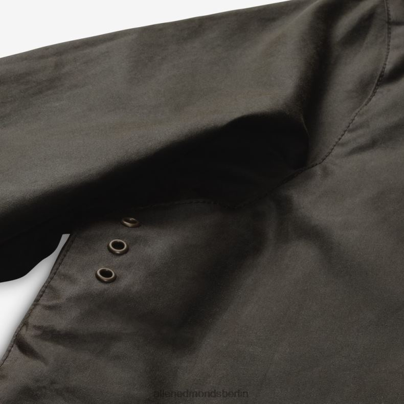 Barbour X Allen Edmonds Olive unisex Sonderedition der gewachsten Jacke aus Evelar 82J2T271