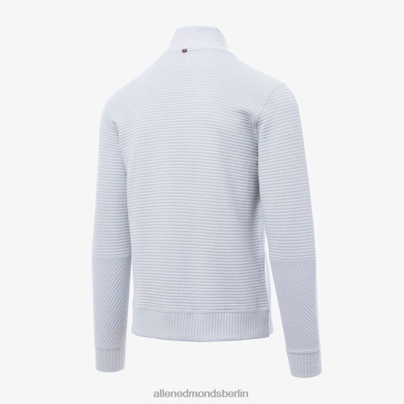 Allen Edmonds Himmelblau unisex Billy Reid gesteppter Pullover mit halbem Reißverschluss 82J2T537