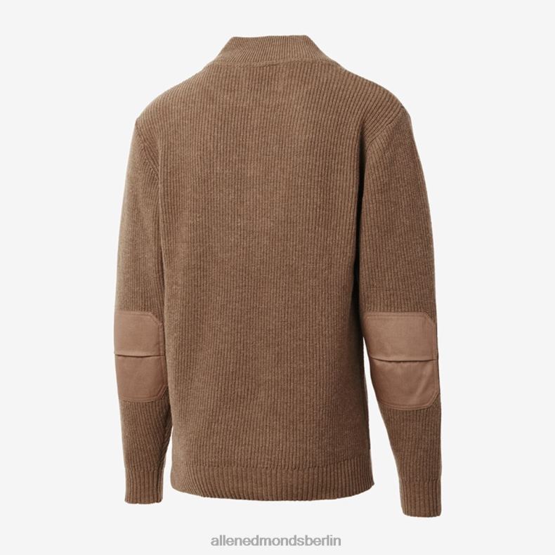 Allen Edmonds Kamel unisex Schott N.Y.C. Militär-Henley-Pullover 82J2T521