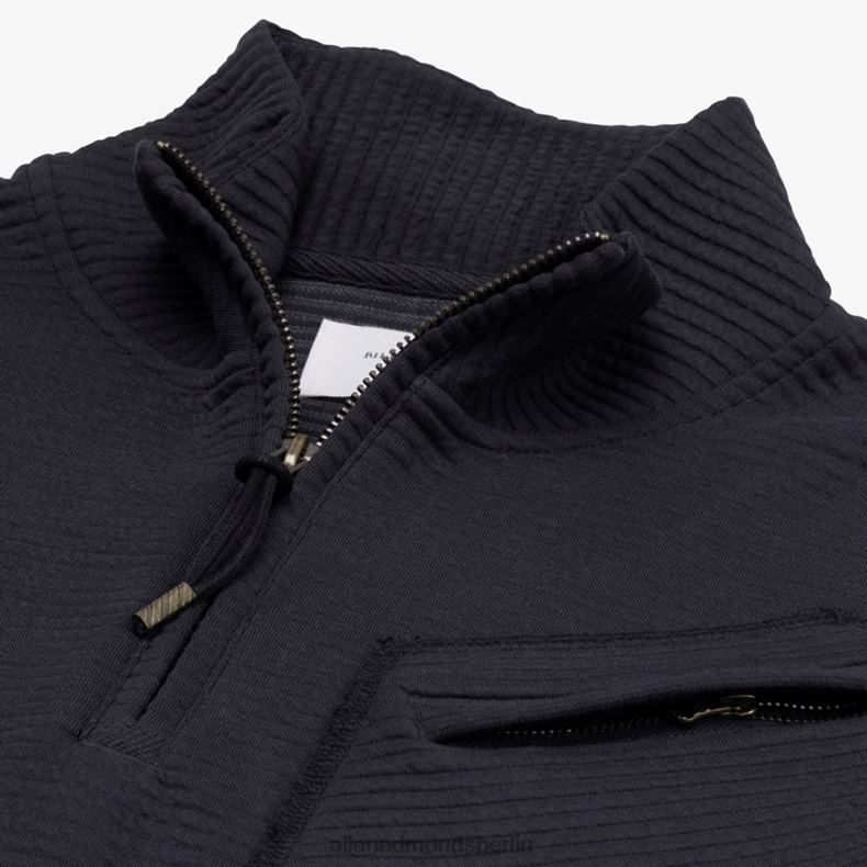 Allen Edmonds Marine unisex Billy Reid gesteppter Pullover mit halbem Reißverschluss 82J2T538