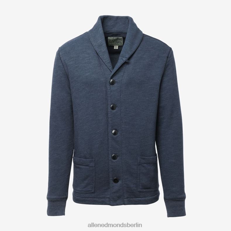Allen Edmonds Marine unisex Greyers Dunlop-Cardigan mit Waffelfutter 82J2T186