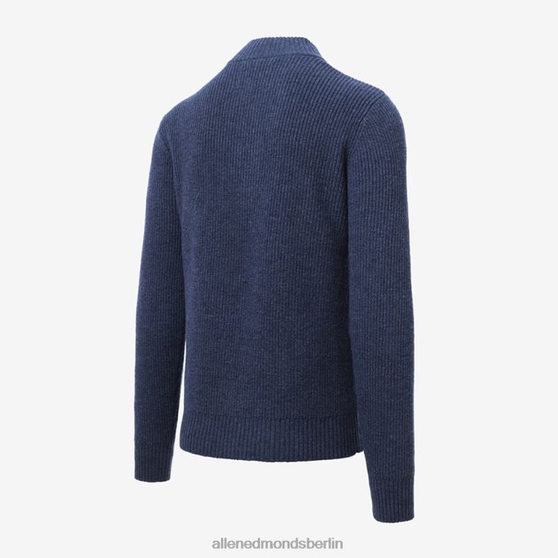 Allen Edmonds Marine unisex Schott N.Y.C. Pullover mit Viertelreißverschluss 82J2T184