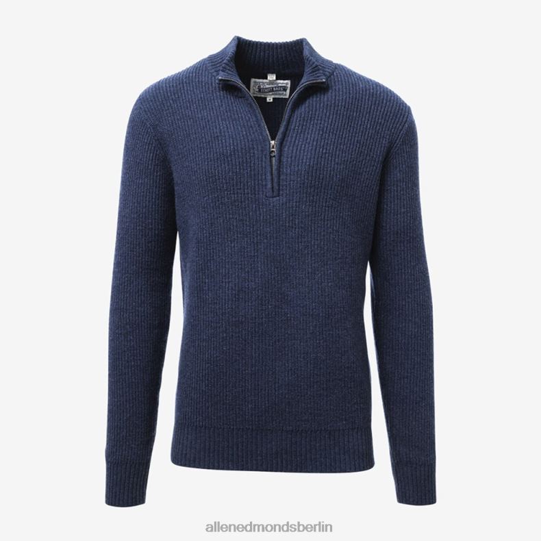 Allen Edmonds Marine unisex Schott N.Y.C. Pullover mit Viertelreißverschluss 82J2T184