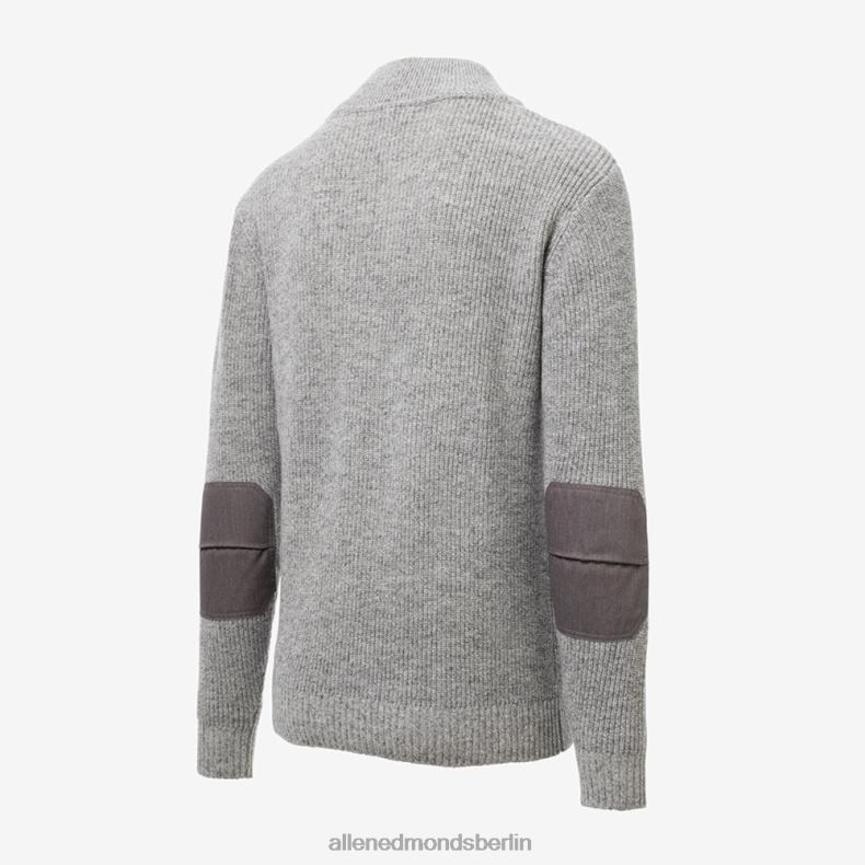 Allen Edmonds grau unisex Schott N.Y.C. Militär-Henley-Pullover 82J2T192