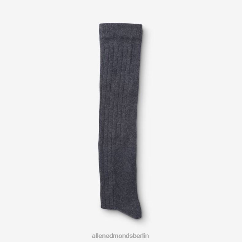 Allen Edmonds Kohlengrau unisex Air-Kleiderstrümpfe aus Baumwolle über der Wade 82J2T530