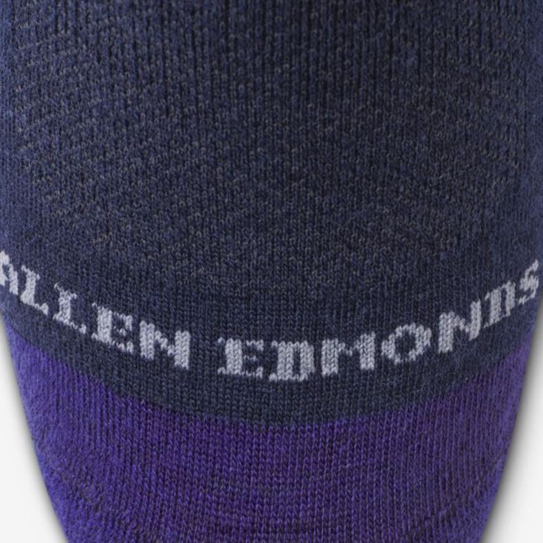 Allen Edmonds Marine unisex Air Dress-Socken aus Baumwolle in der Mitte der Wade 82J2T513