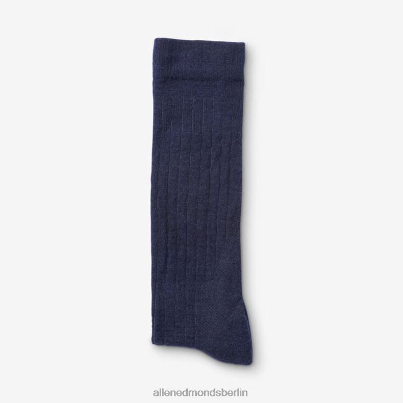 Allen Edmonds Marine unisex Air Dress-Socken aus Baumwolle in der Mitte der Wade 82J2T513