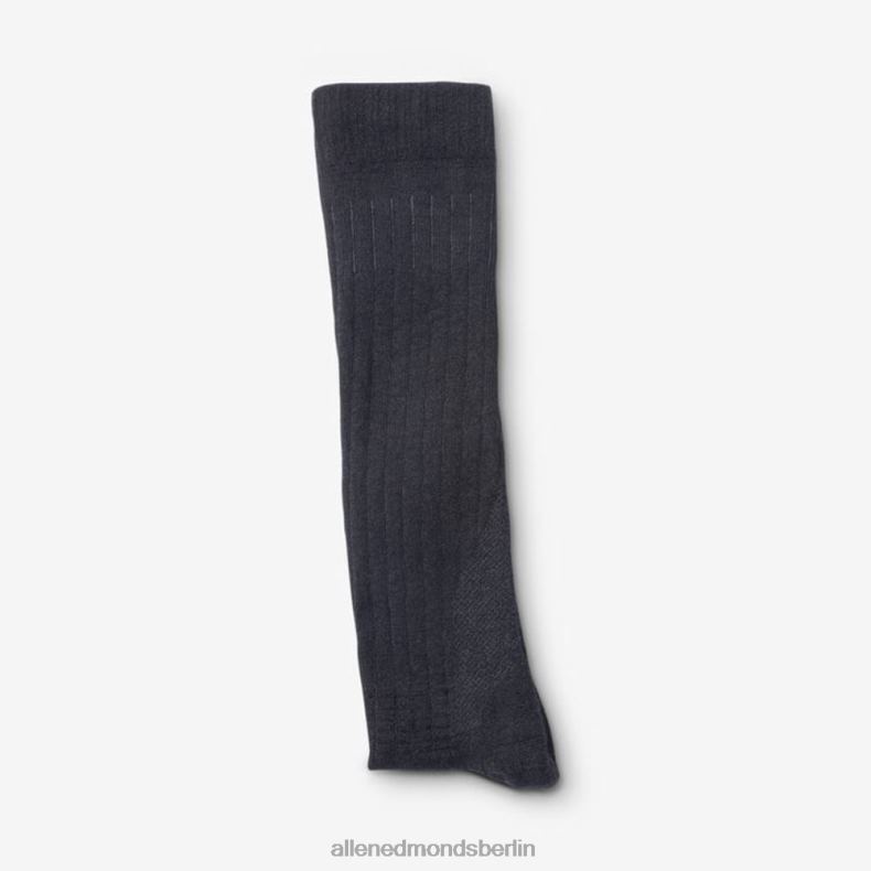 Allen Edmonds Schwarz unisex Coole Merino-Kleidersocken bis zur Mitte der Wade 82J2T526