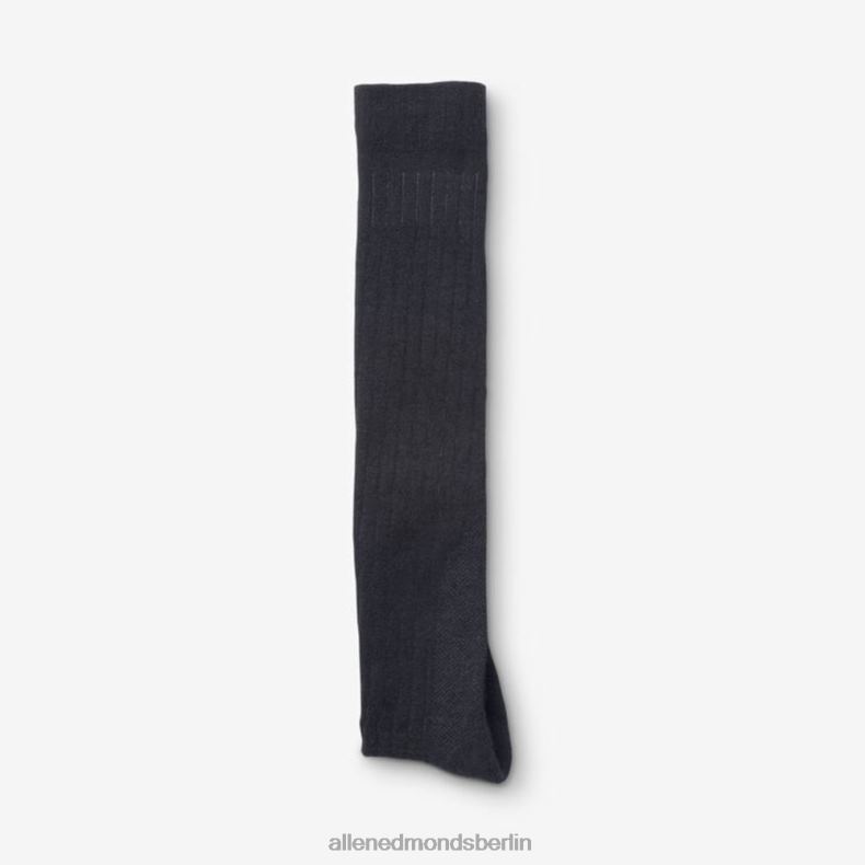Allen Edmonds Schwarz unisex Coole, über die Wade reichende Merino-Kleidersocken 82J2T509