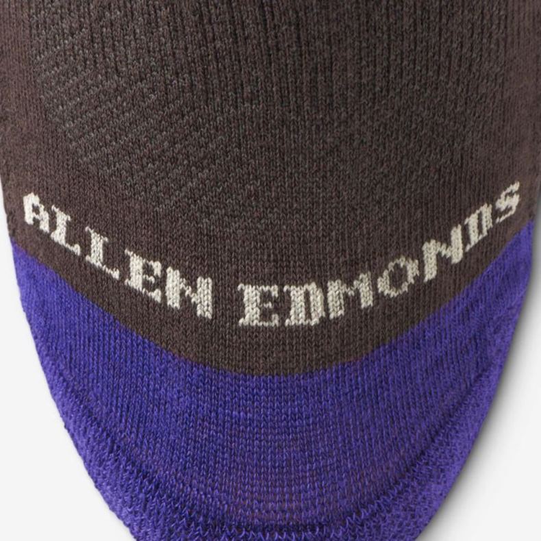 Allen Edmonds braun unisex Air Dress-Socken aus Baumwolle in der Mitte der Wade 82J2T180