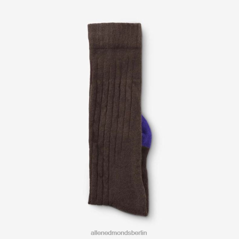Allen Edmonds braun unisex Air Dress-Socken aus Baumwolle in der Mitte der Wade 82J2T180