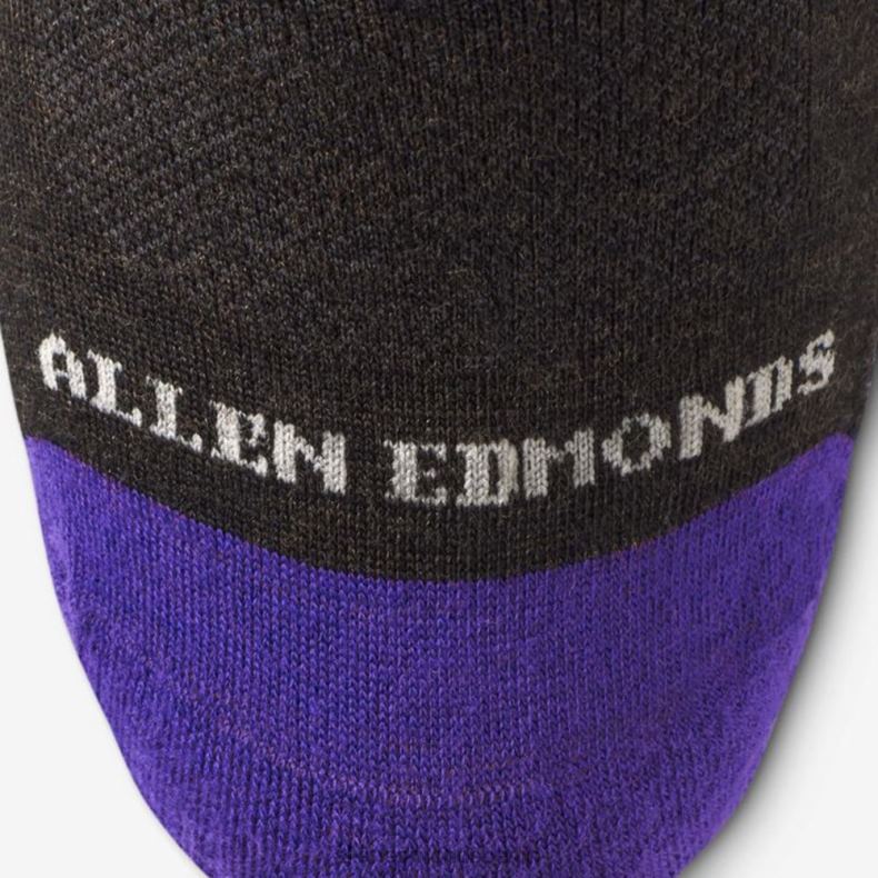 Allen Edmonds braun unisex Coole Merino-Kleidersocken bis zur Mitte der Wade 82J2T528