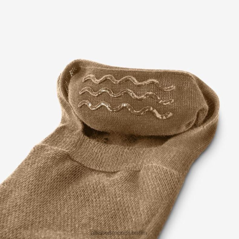 Allen Edmonds schwarz/khaki unisex No-Show-Socken im 2er-Pack 82J2T515