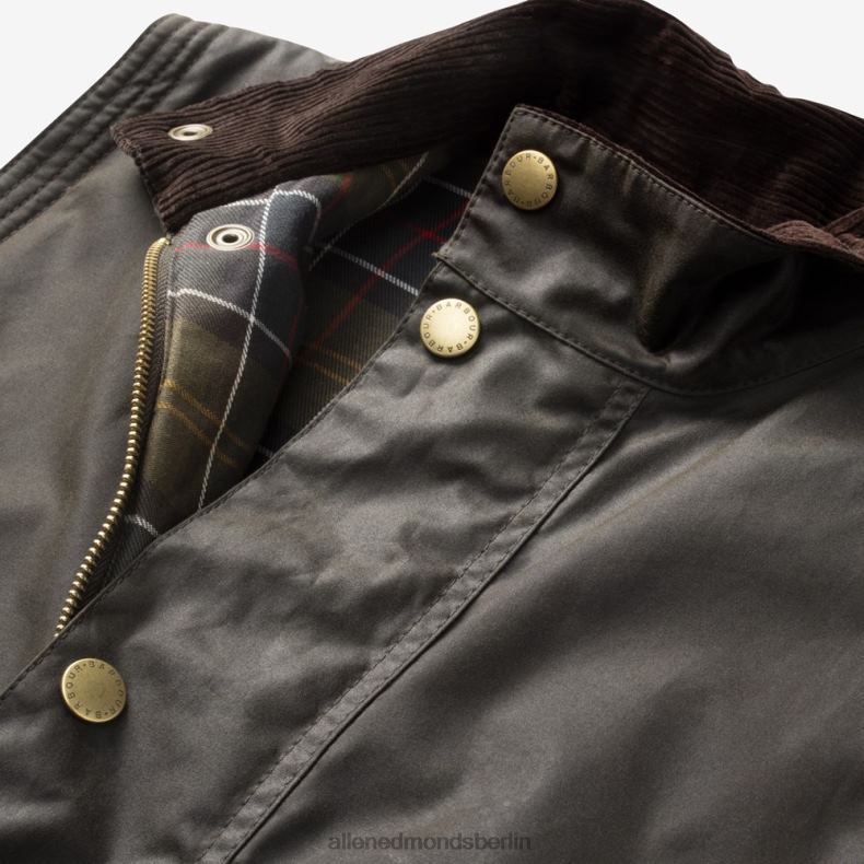 Allen Edmonds Olive unisex Weste aus gewachster Baumwolle von Barbour Westmorland 82J2T215