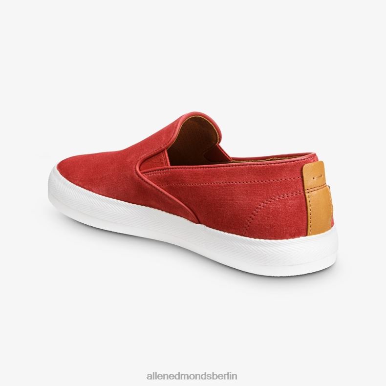 Allen Edmonds purpurrotes Wildleder Männer Holden Beach Slip-on 82J2T386
