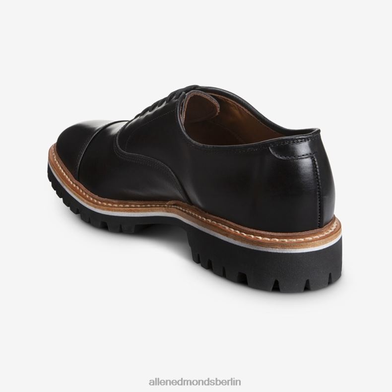 Allen Edmonds schwarzes Leder Männer Anzugschuh mit Park Avenue-Signatur und Stollen 82J2T40