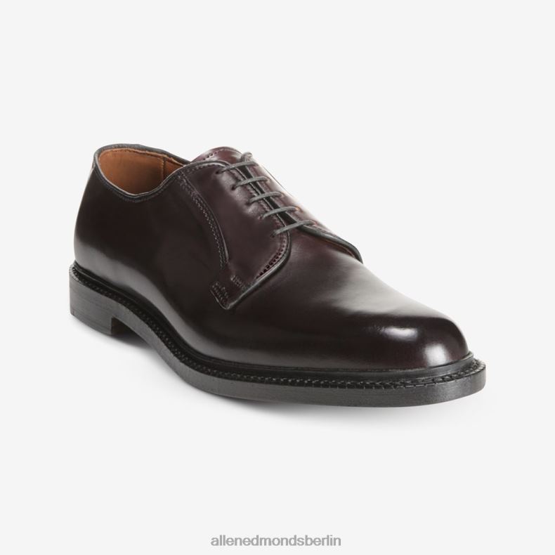 Allen Edmonds Burgunder Cordovan Männer Leeds Shell Cordovan Derby-Schuh 82J2T402