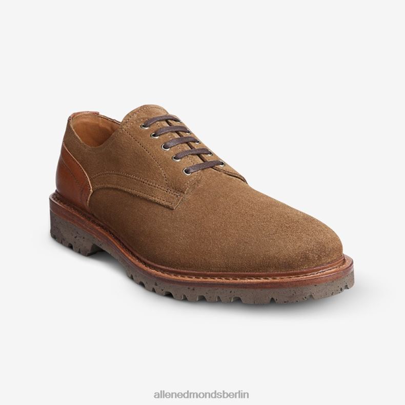 Allen Edmonds Cognac-Schnupftabak Männer Discovery-Derby-Schuh aus Wildleder 82J2T110