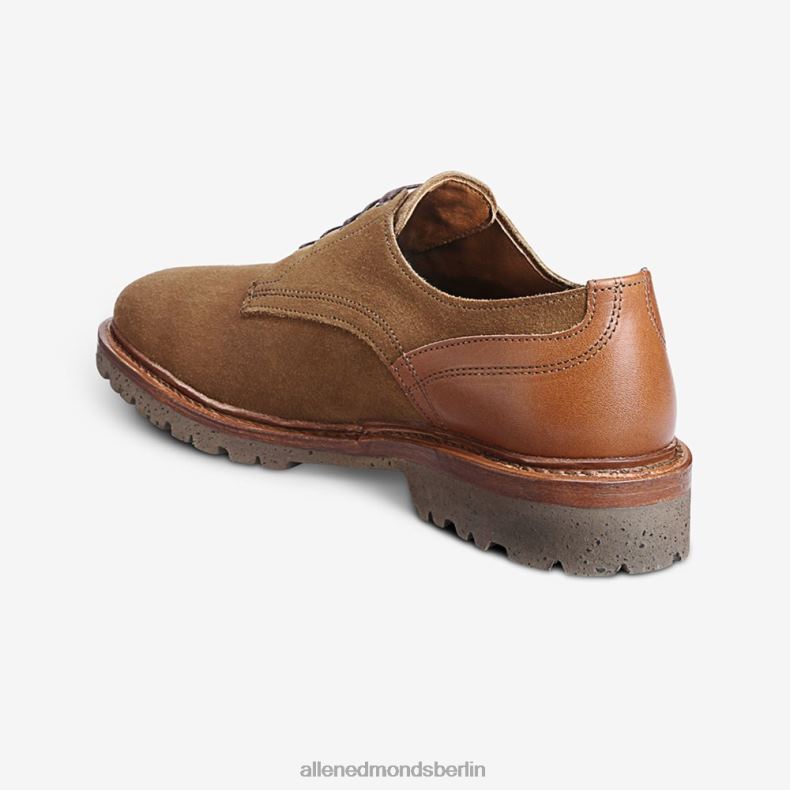 Allen Edmonds Cognac-Schnupftabak Männer Discovery-Derby-Schuh aus Wildleder 82J2T110