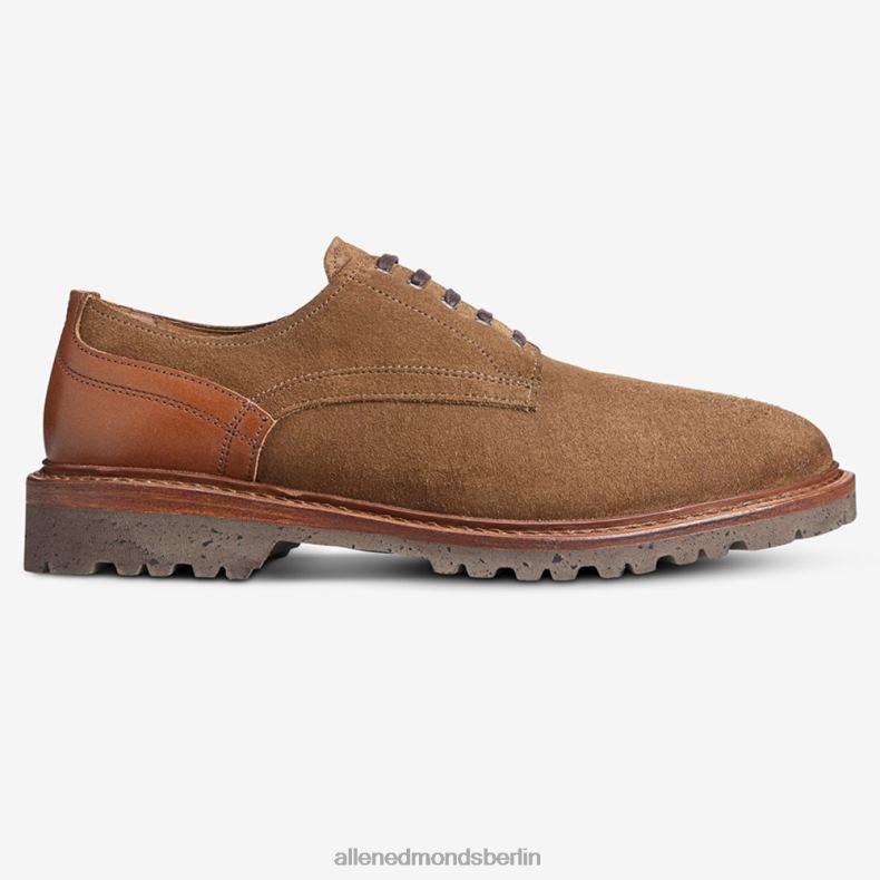 Allen Edmonds Cognac-Schnupftabak Männer Discovery-Derby-Schuh aus Wildleder 82J2T110