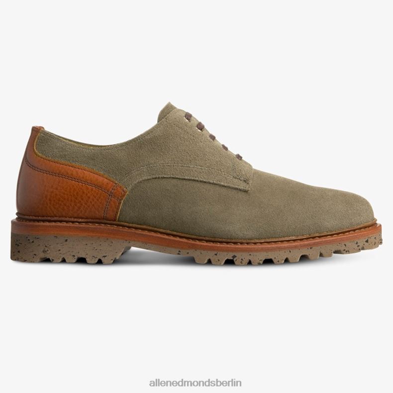 Allen Edmonds Nelke/Cognac Männer Discovery-Derby-Schuh aus Wildleder 82J2T454