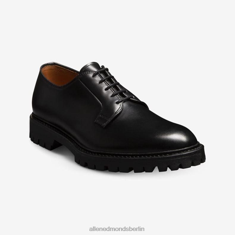 Allen Edmonds schwarzes Leder Männer Lennon Lug Derby 82J2T447