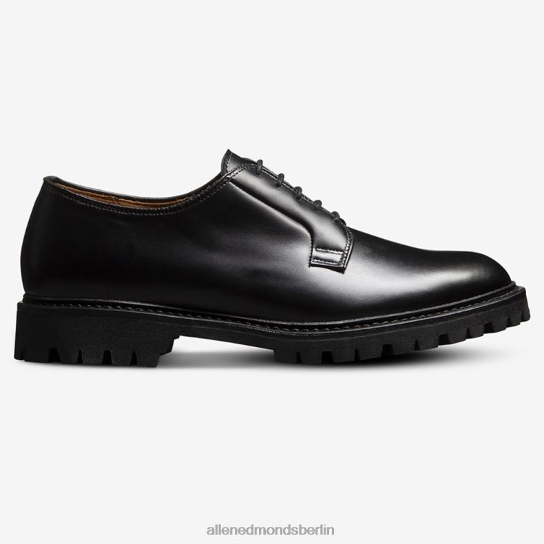 Allen Edmonds schwarzes Leder Männer Lennon Lug Derby 82J2T447