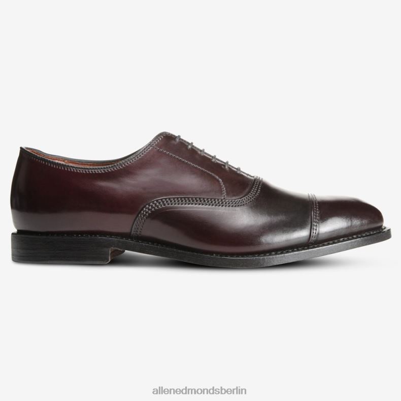 Allen Edmonds Burgunder Cordovan Männer Park Avenue Oxford-Kleiderschuh aus Shell-Cordovan mit Captoe 82J2T277