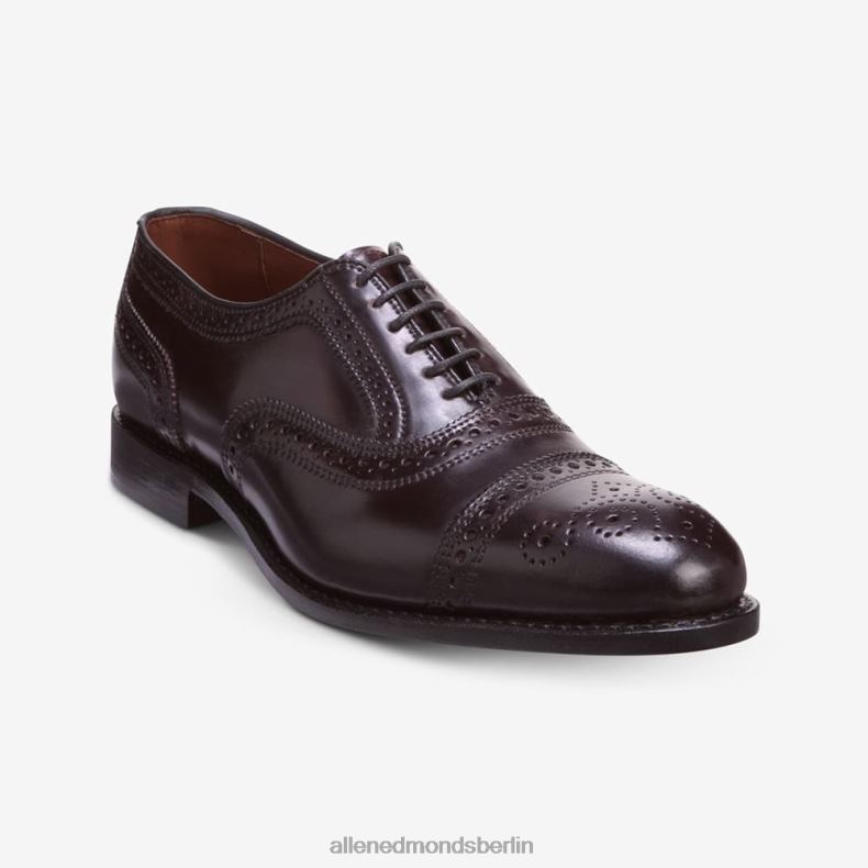 Allen Edmonds Burgunder Cordovan Männer Strand Shell Cordovan Captoe Oxford-Kleiderschuh 82J2T295