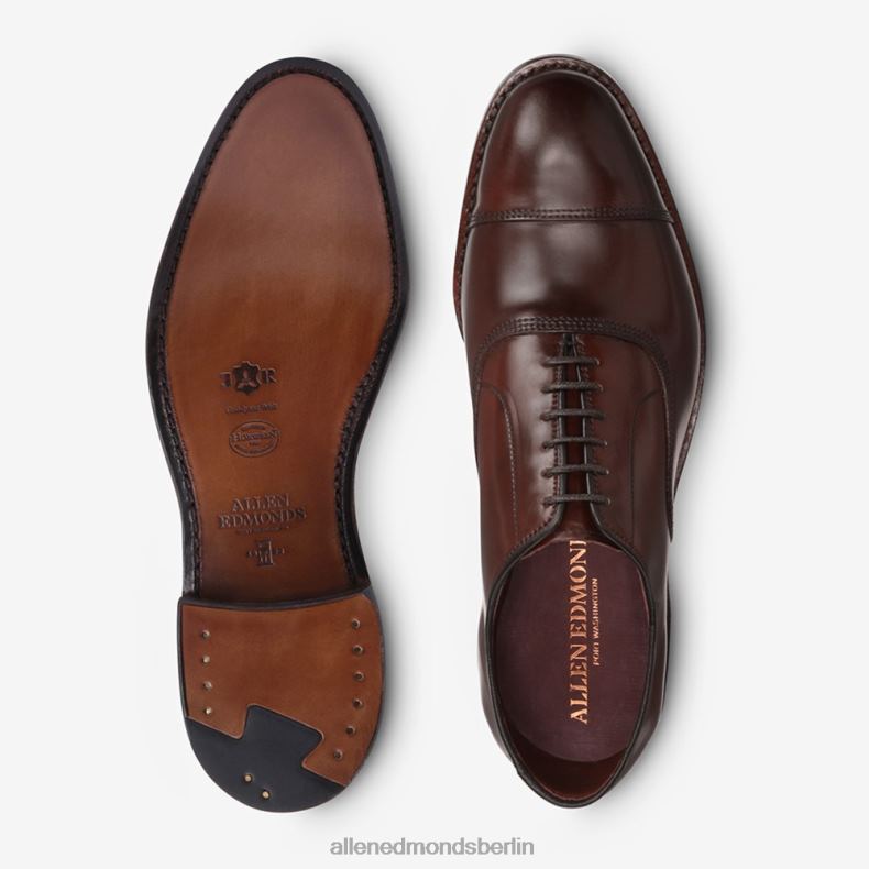 Allen Edmonds Chili-Cordovan Männer Park Avenue Oxford-Kleiderschuh aus Shell-Cordovan mit Captoe 82J2T278