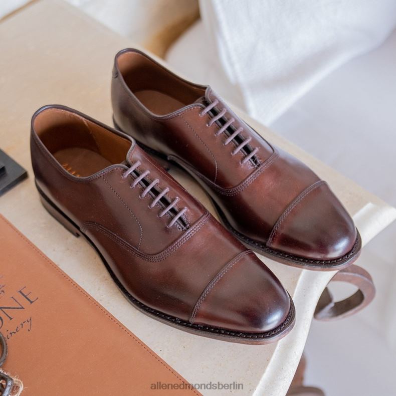 Allen Edmonds Chili-Cordovan Männer Park Avenue Oxford-Kleiderschuh aus Shell-Cordovan mit Captoe 82J2T278